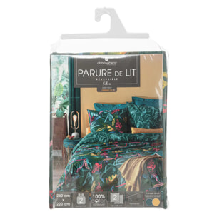 Parure de lit "Selva" en coton 240x220 cm