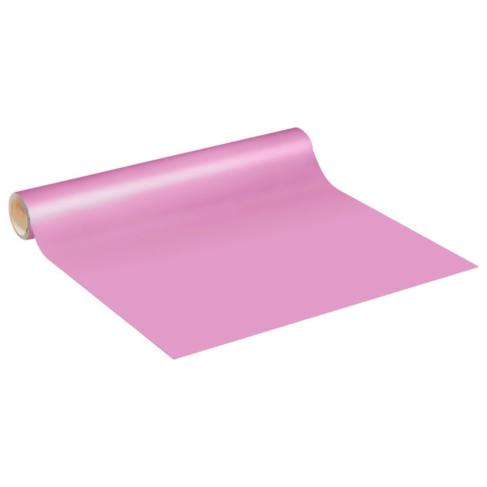 Rouleau adhésif décoratif Vinyle au Mètre - Rose - Sticker Lavable Imperméable Mur Cuisine Meubles