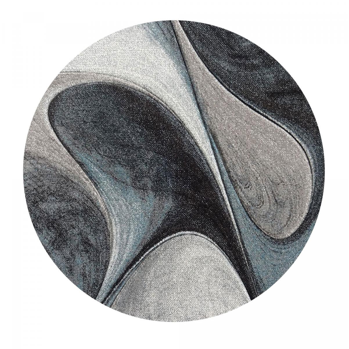 Tapis moderne Tavo avec motif de gouttes d'eau