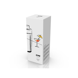 Shaker en acier poli Rocks