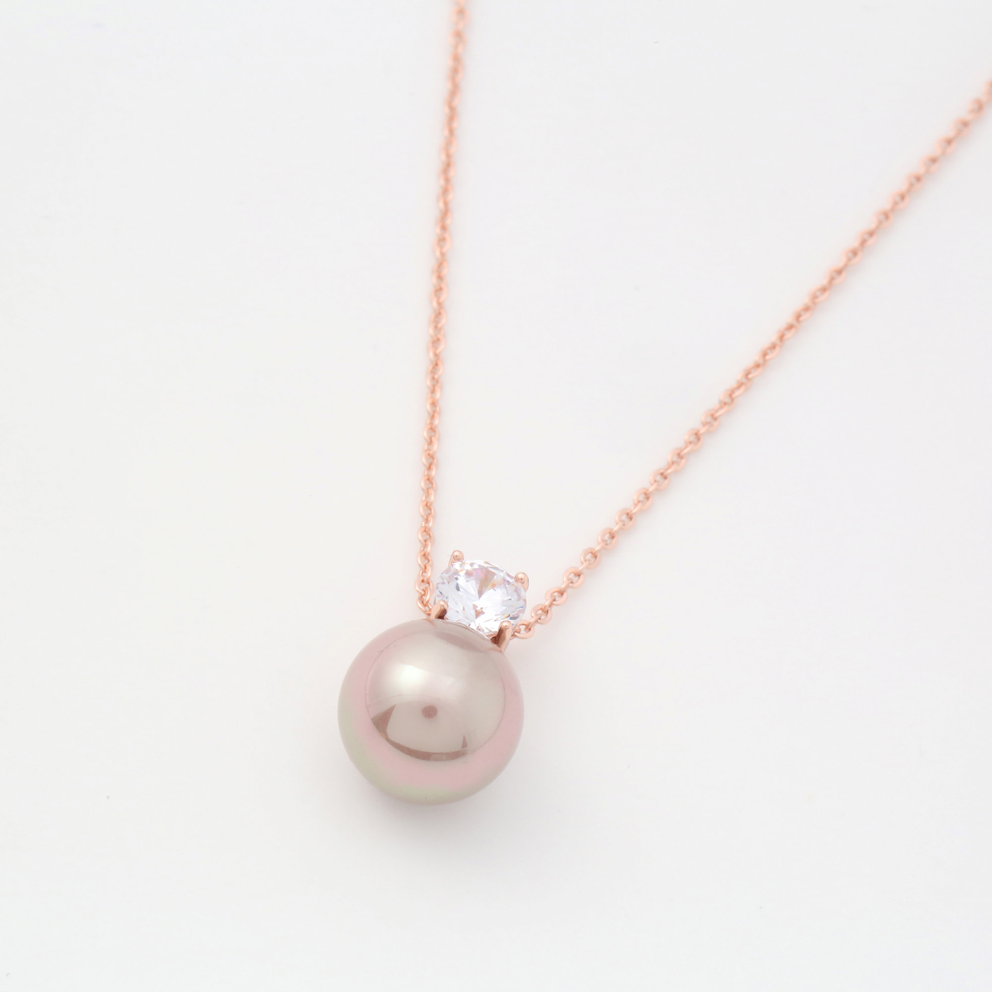 Collana U.S. Polo Assn. In metallo dorato rosa