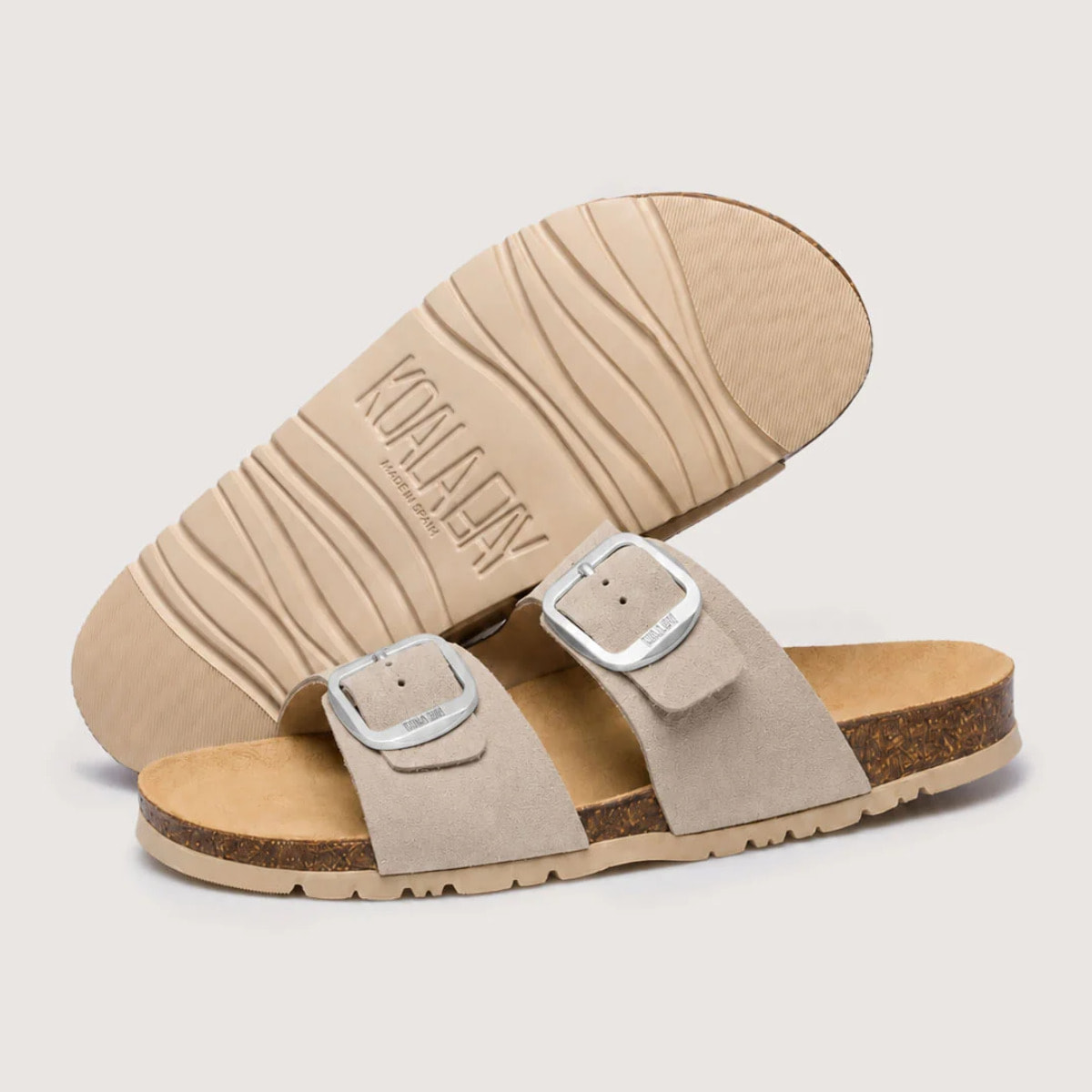 Sandalia Bio Gris Piedra - Emerald