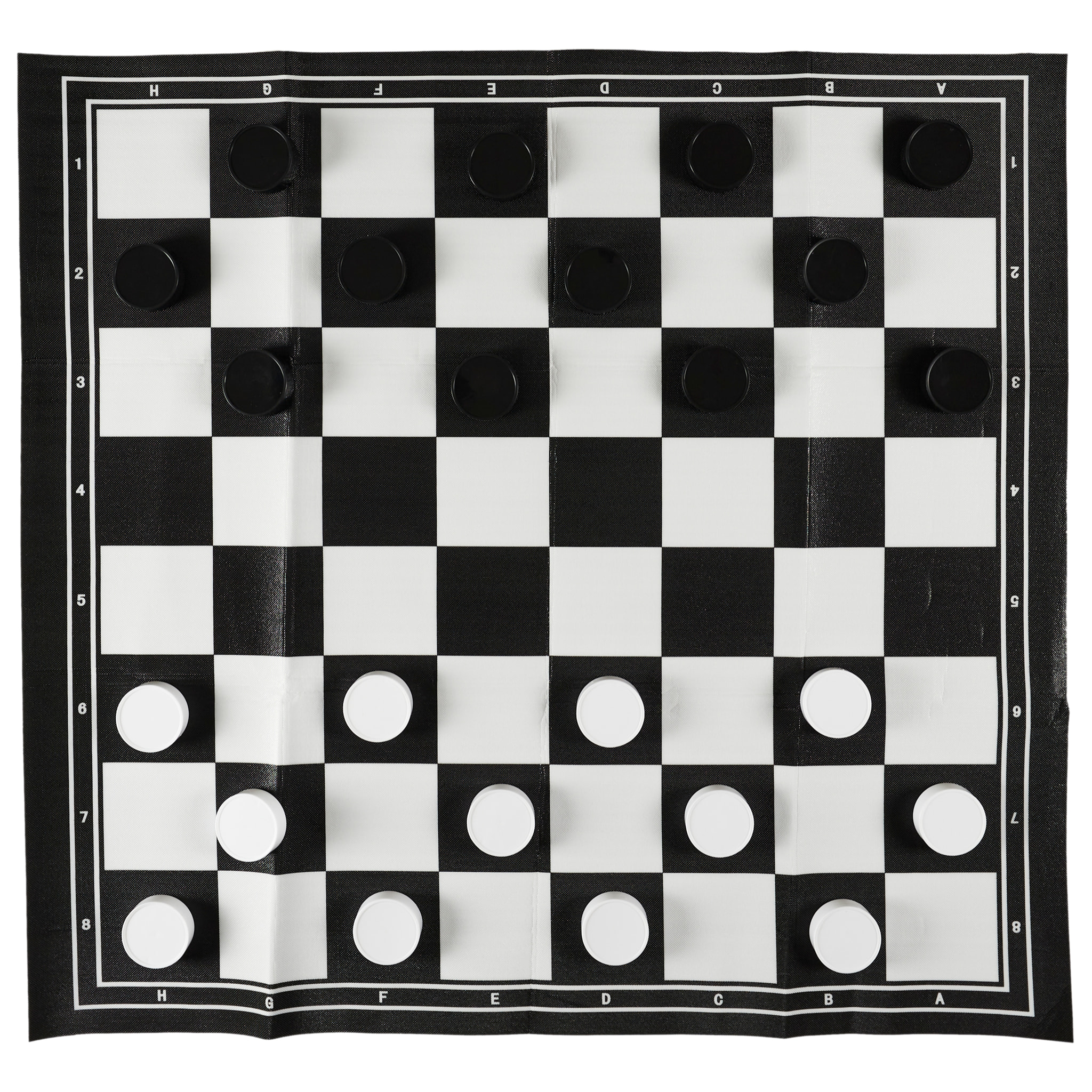 Jeu 2 En 1 Echecs Et Dames Exterieur