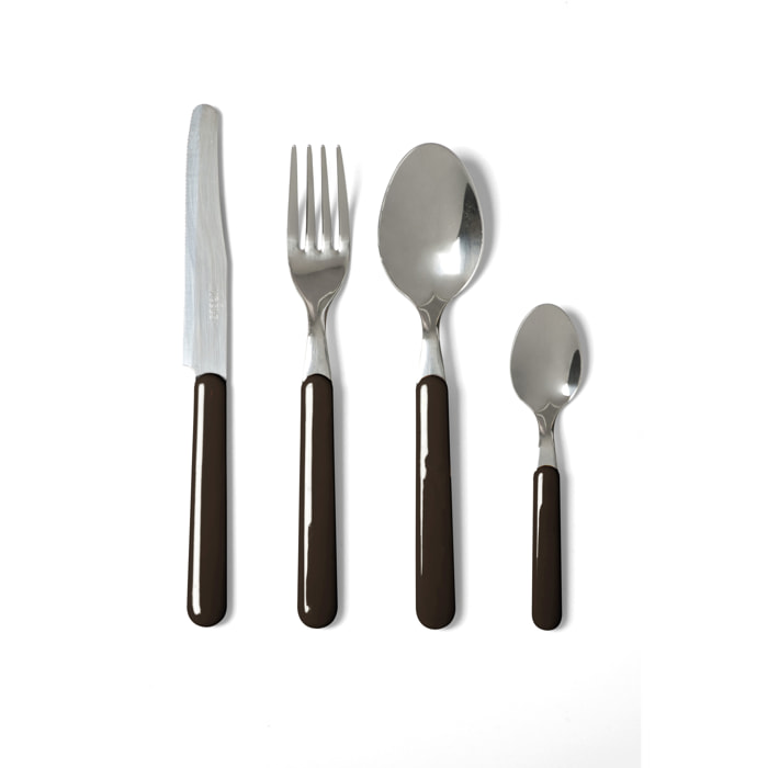 Servizio 24 posate Excelsa – Fashion, Acciaio Nero