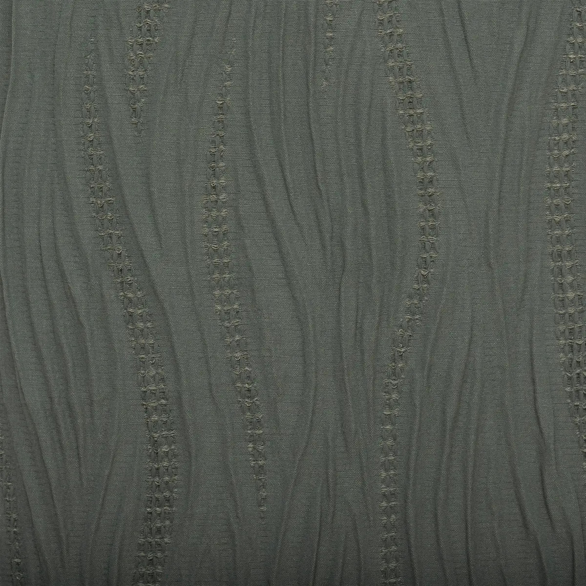 Rideau plissé "Maely" vert kaki 135x260cm