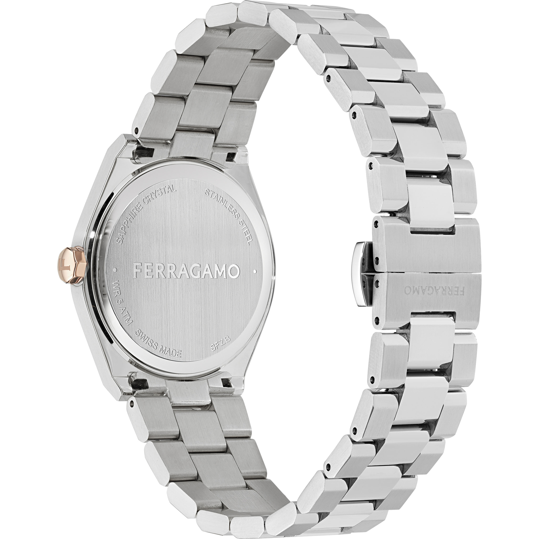 Ferragamo Reloj Analógico De Cuarzo Zb-Vega Upper East 35Mm-F