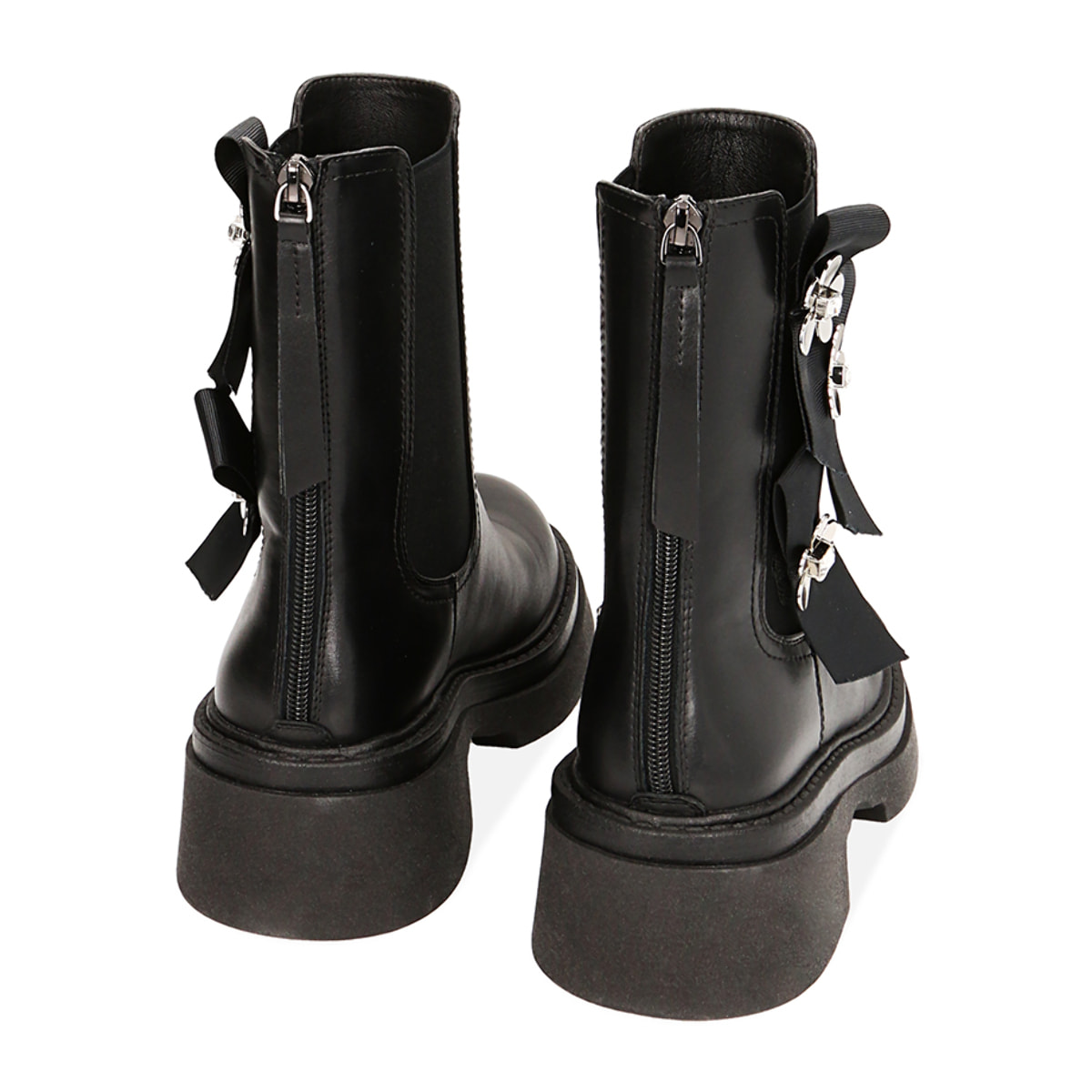 Botines Chelsea con gemelos