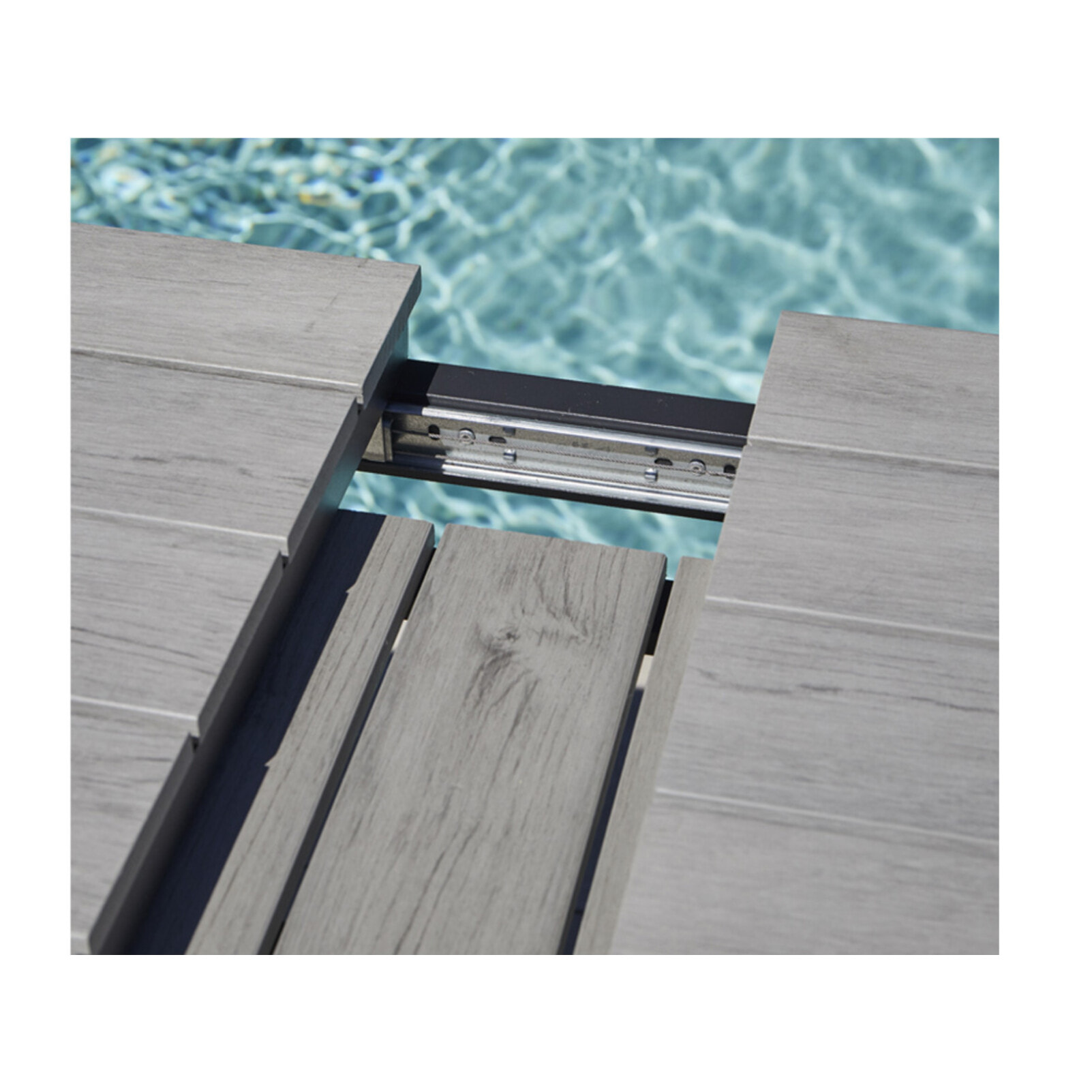 CAVALAIRANA - Ensemble table et chaises de jardin  - Gris Perle