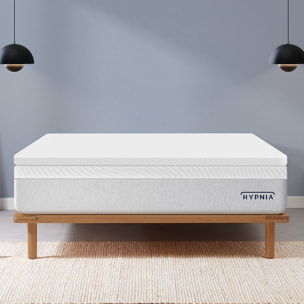 Surmatelas Tencel | Mousse à mémoire de forme | Respirant 7cm - Hypnia