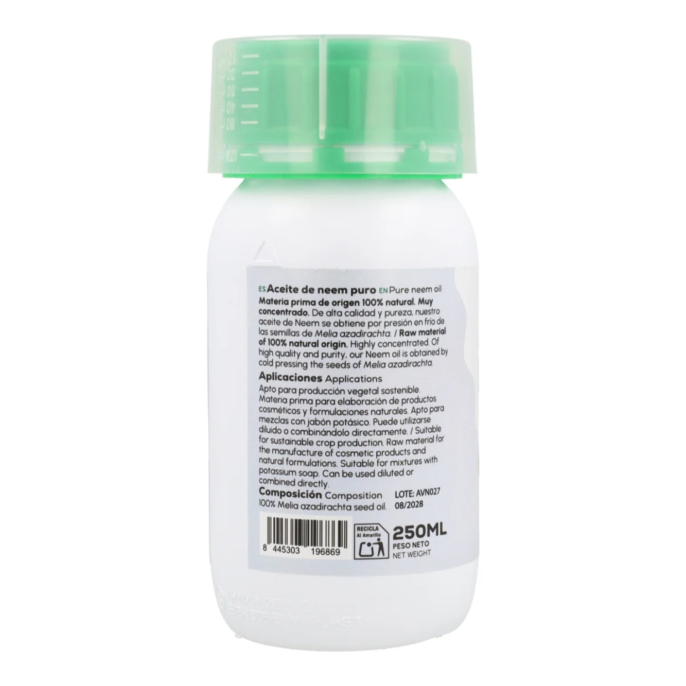 Pack Jabón Potásico Negro 1L + Aceite de Neem 250 ml Planeta Huerto