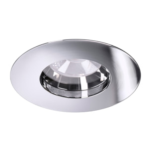 LEDS·C4 Downlight Play IP65 Round Fixed 6.4W Blanco Neutro 4000K CRI 92 48.5º Cromo I, Iluminación Exterior