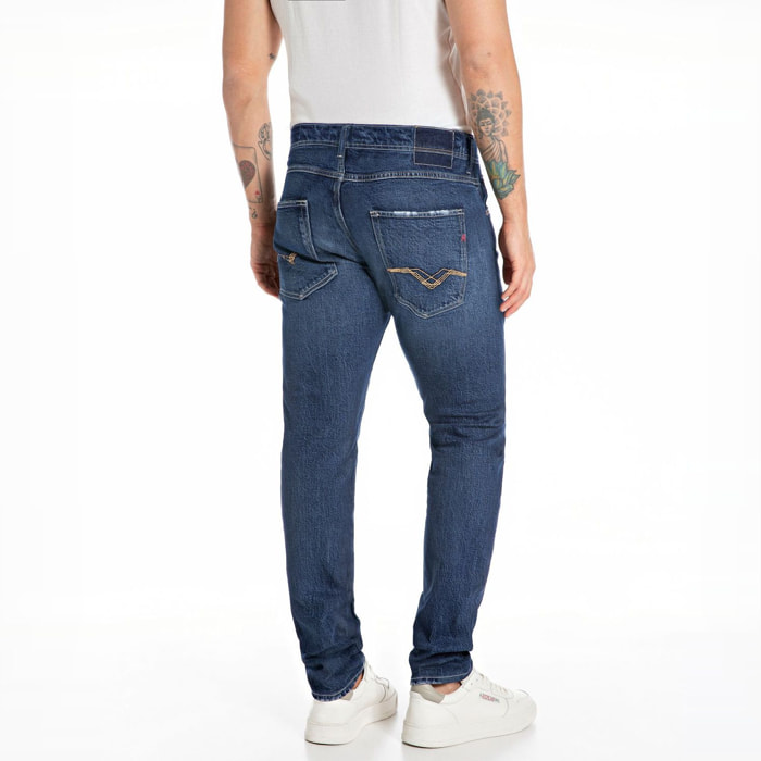 Jeans Willbi - regular fit - algodón - azul oscuro