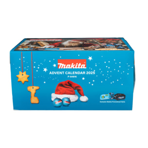 Calendrier de l'Avent 2025 édition limitée - MAKITA - P-84816