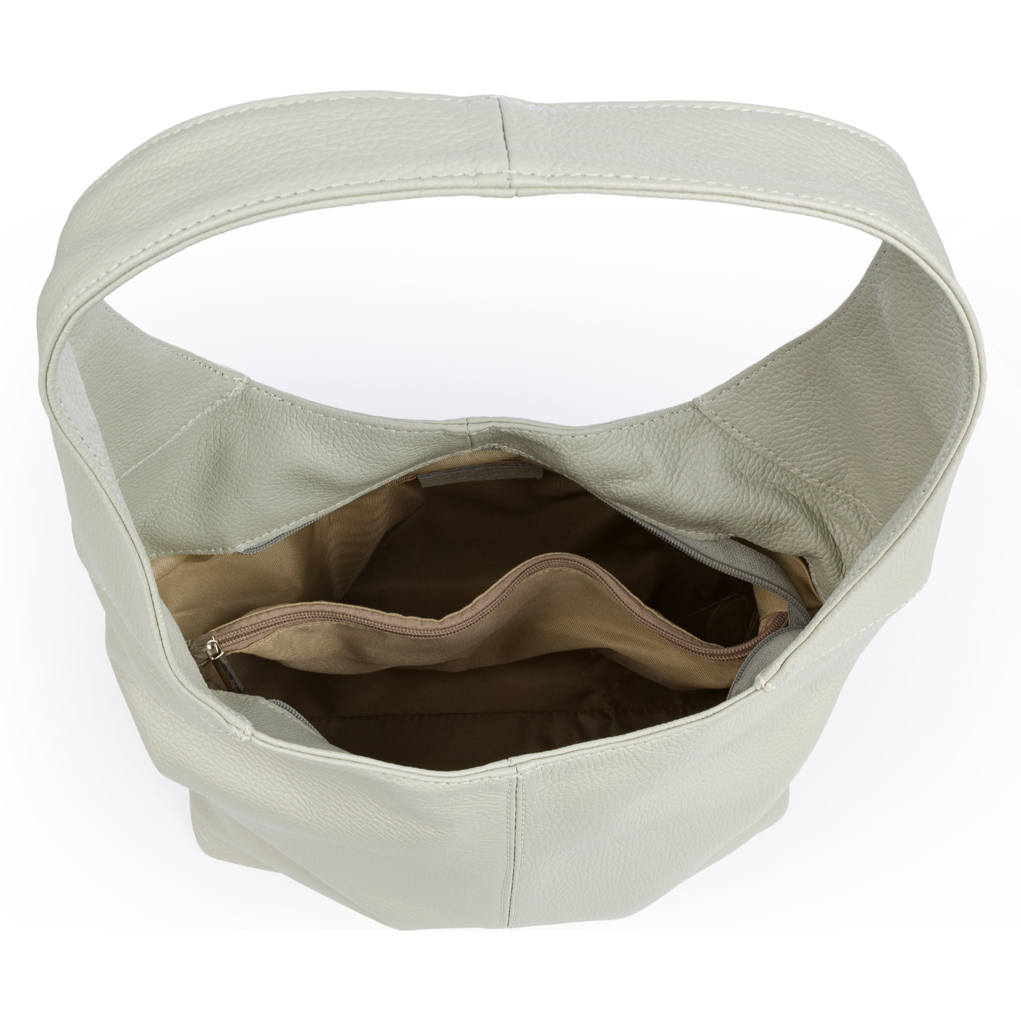 Bedonia Borsa a spalla Donna. Pelle autentica Dollaro.