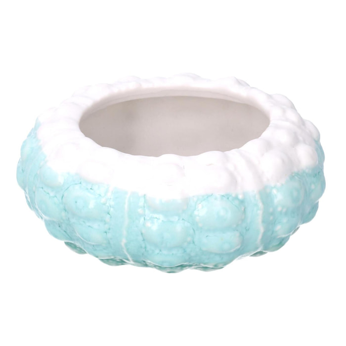 Svuotatasche in ceramica mare, verde acqua, tondo cmø13,2h5,2