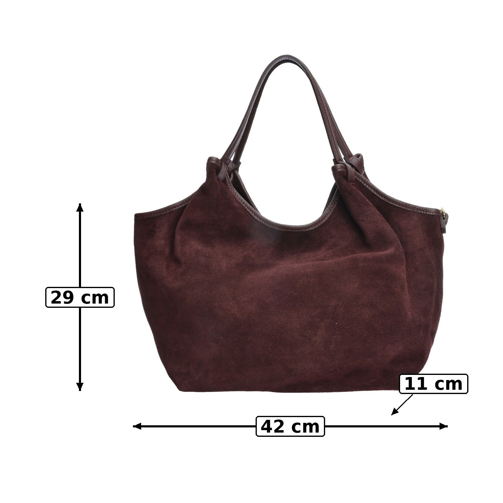 Borsa a mano Anna Luchini Bordeaux