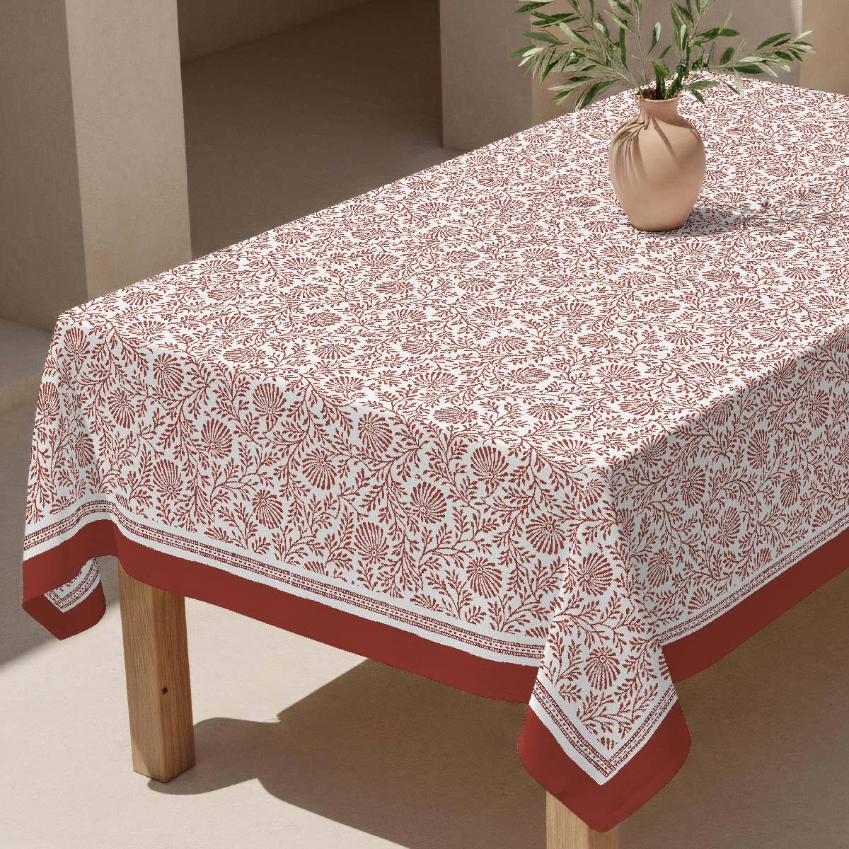 Mantel antimanchas Rajasthan - 100% algodón -