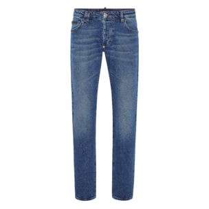 PHILIPP PLEIN Vaqueros de corte recto TATTOO