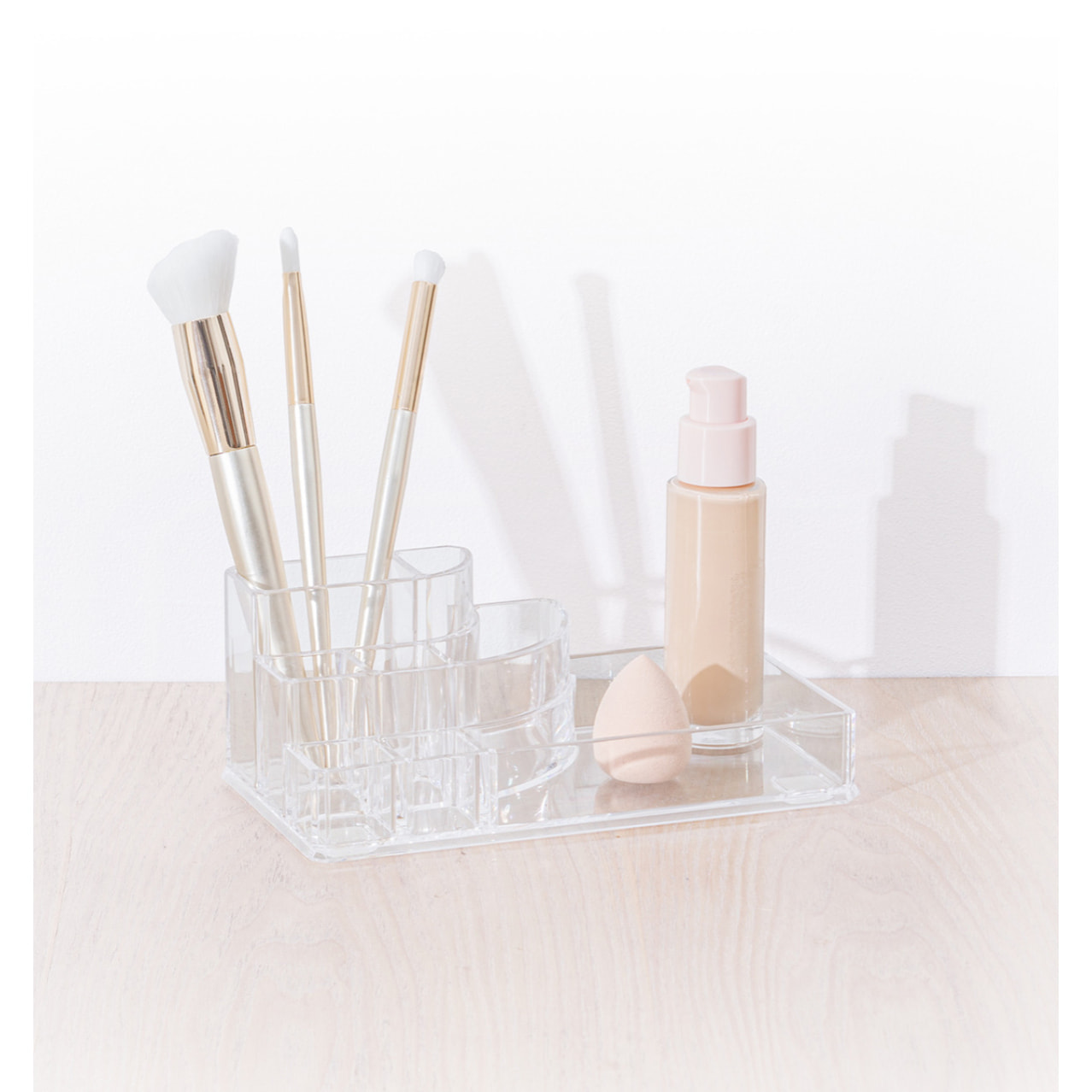 Organiseur maquillage "Selena" transparent