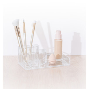 Organiseur maquillage "Selena" transparent
