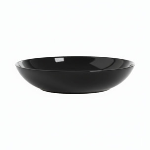 Set di 6 piatti fondi neri 20 cm Apy - Luminarc