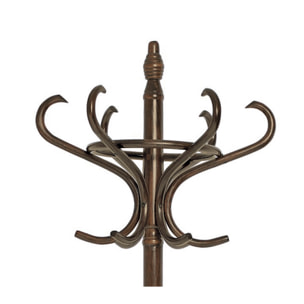 Perchero Retro madera nogal 183x48x51 cm