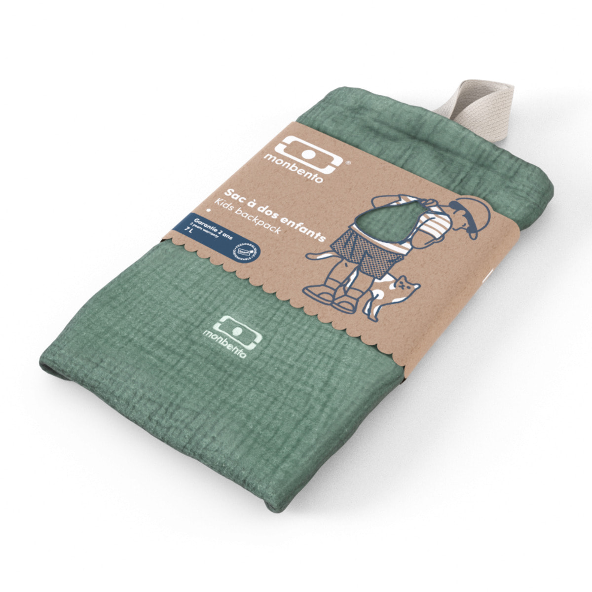Sac à dos enfant Buddy 7L Vert