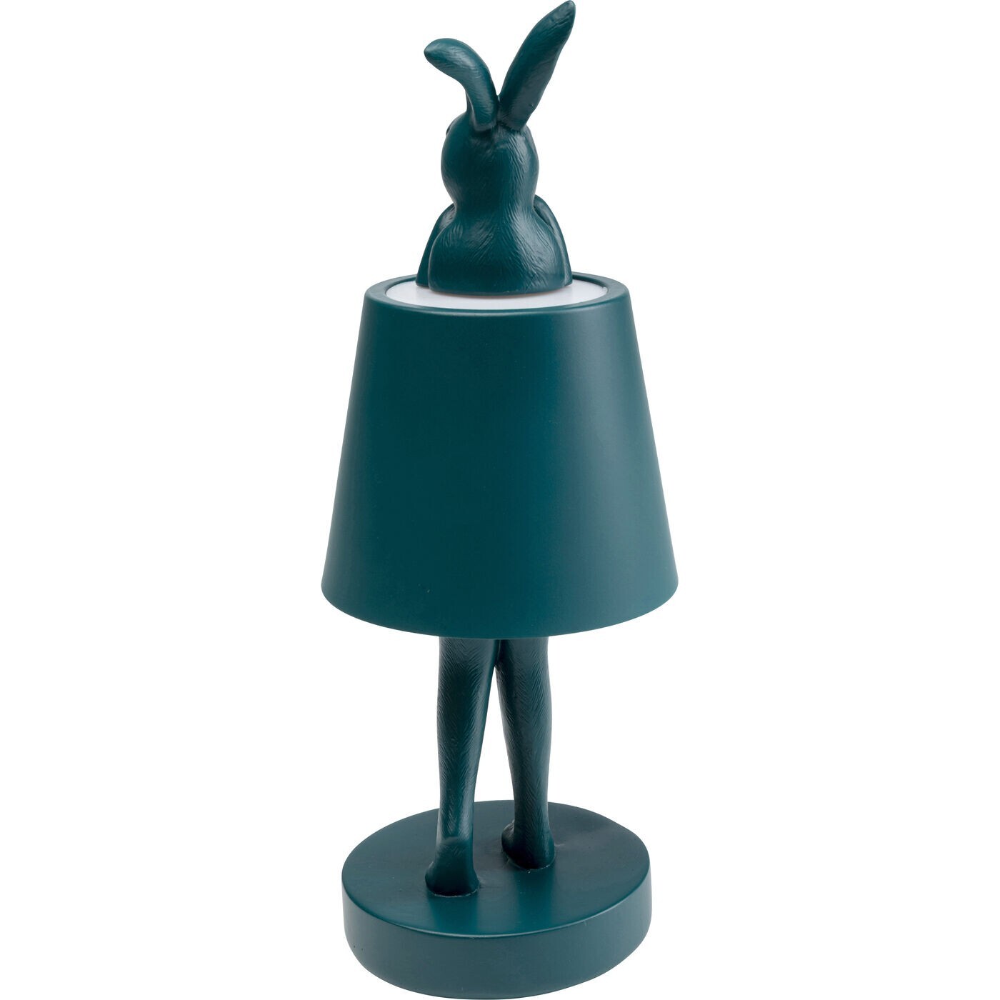 Lampe Animal lapin LED 29cm bleue Kare Design