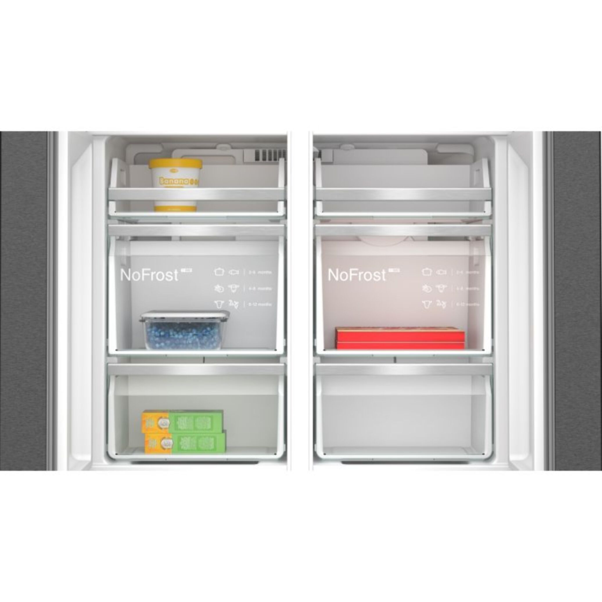 Réfrigérateur multi portes SIEMENS KF96DPXEA  iQ700, Tiroirs hyperFresh 0°C