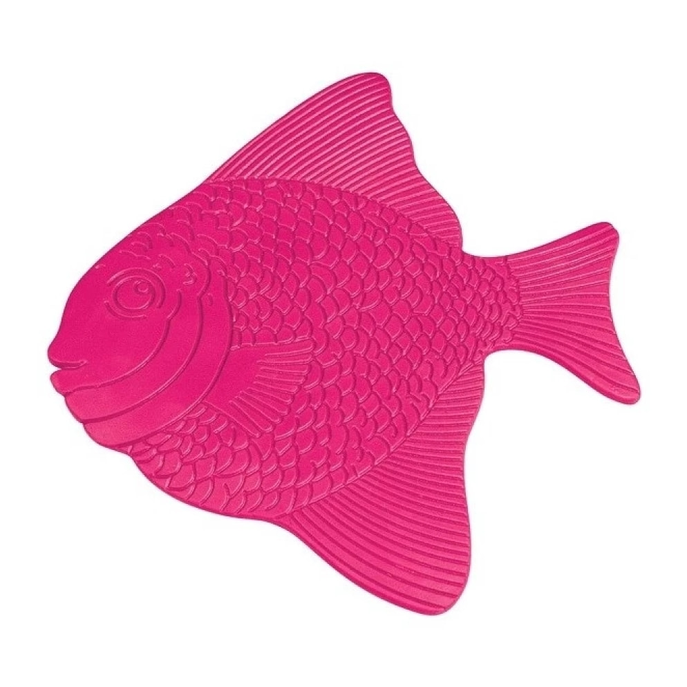 Lot de 5 Stickers figurines antidérapantes de douche ou baignoire Caoutchouc Poissons 16,5x16cm Multicolor MSV