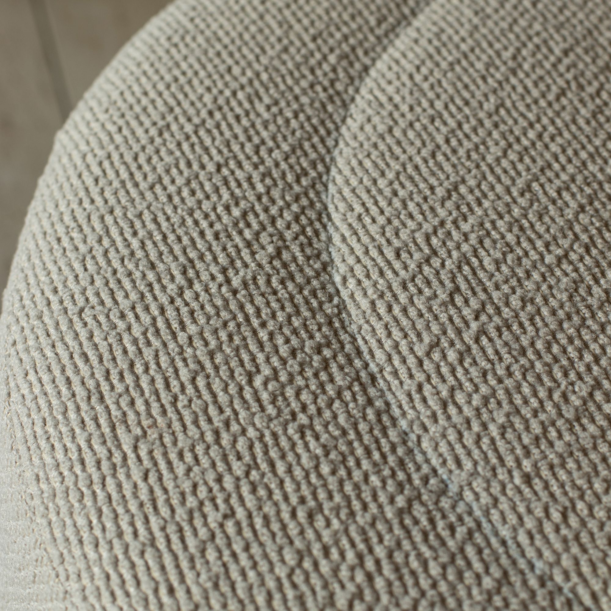 Salon de jardin beige 8 places tissu et structure aluminium BELLAGIO