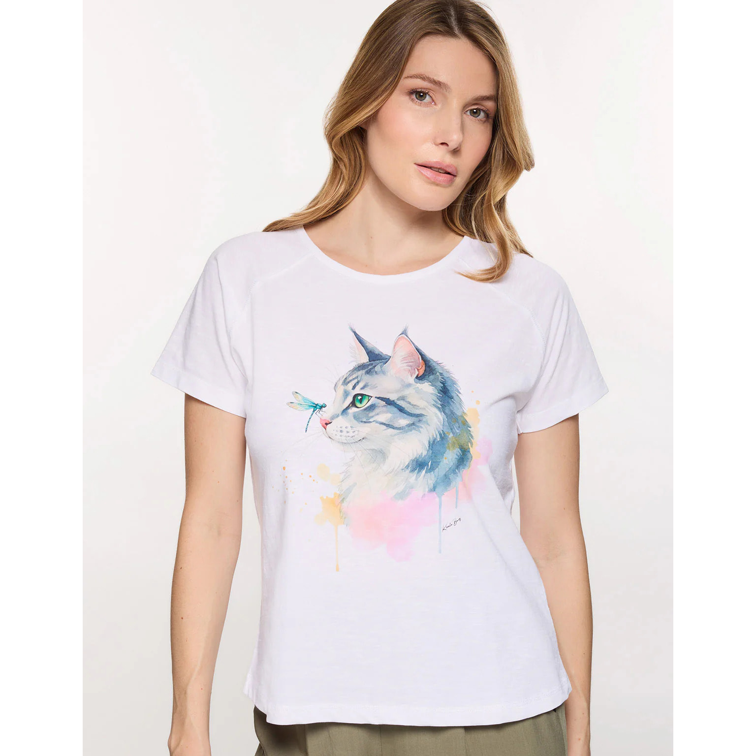 Camiseta Manga Corta Blanco - Demora26