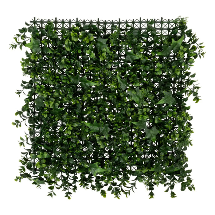 Carré végétal herbe "Izy" vert 50x50cm