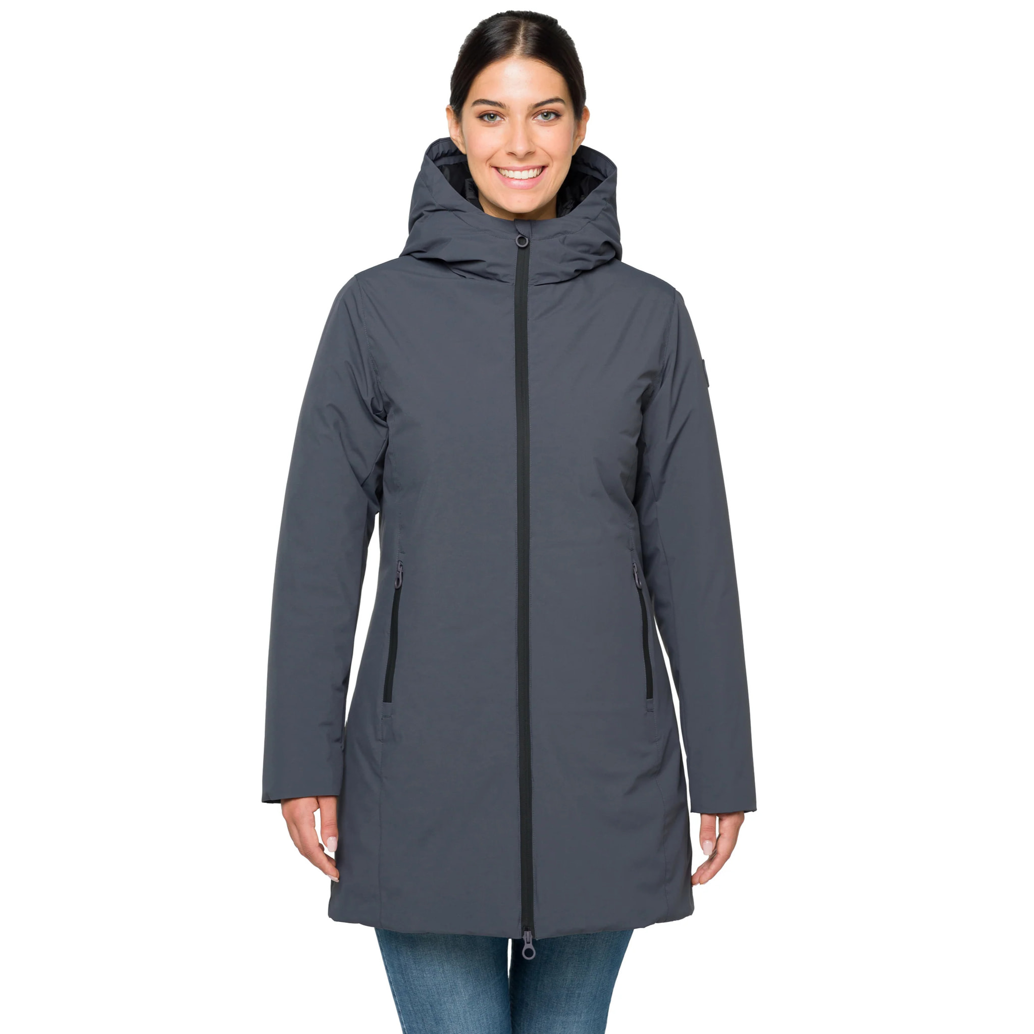 Parka ANOUK acolchada impermeable gris