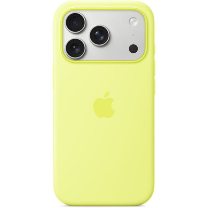 Coque APPLE iPhone 17 Pro MagSafe silicone Jaune