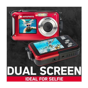 Appareil photo Compact AGFAPHOTO PACK REALISHOT WATERPROOF WP8000 Ro