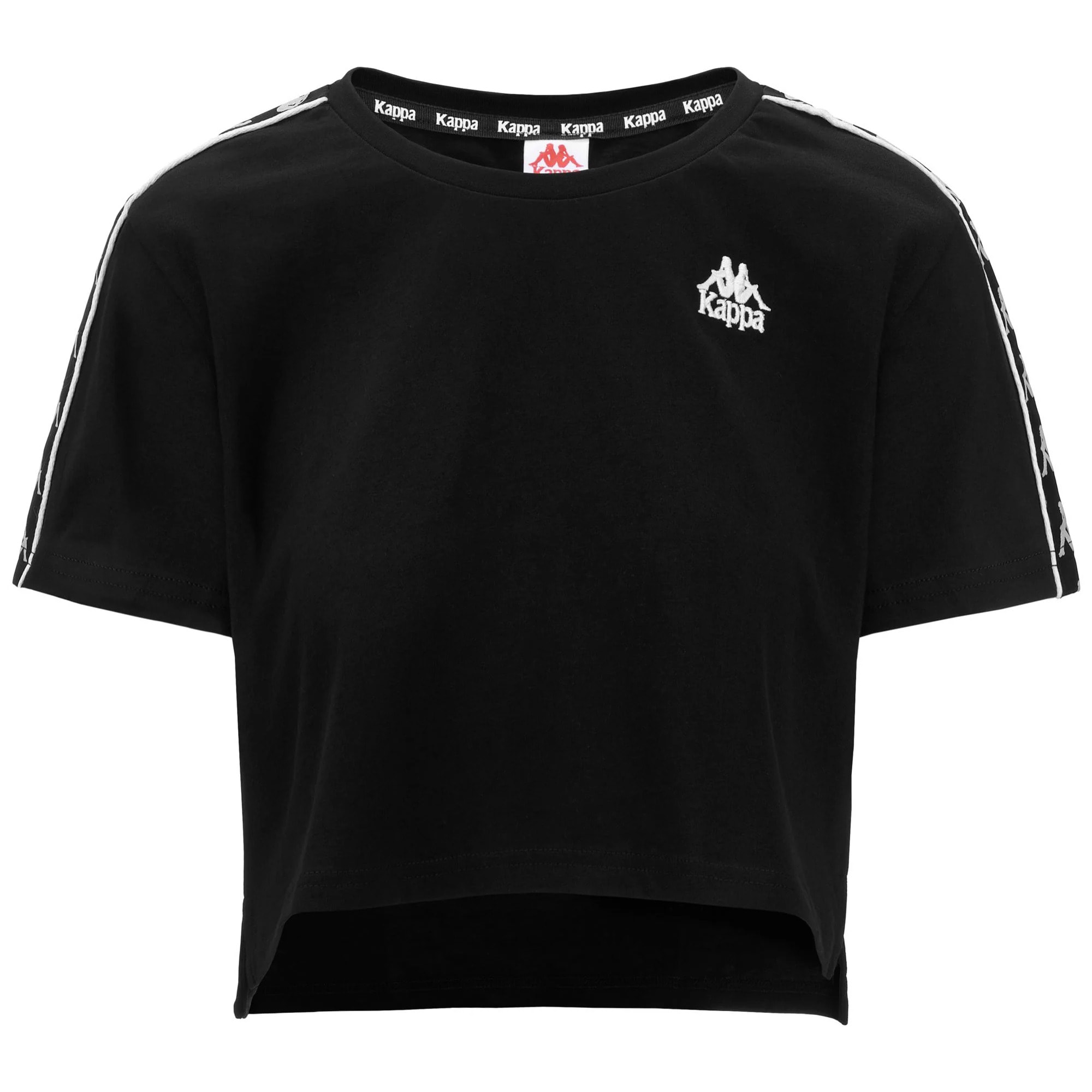 Kappa - Camisetas y tops Mujer Negro - 222 Banda Apua