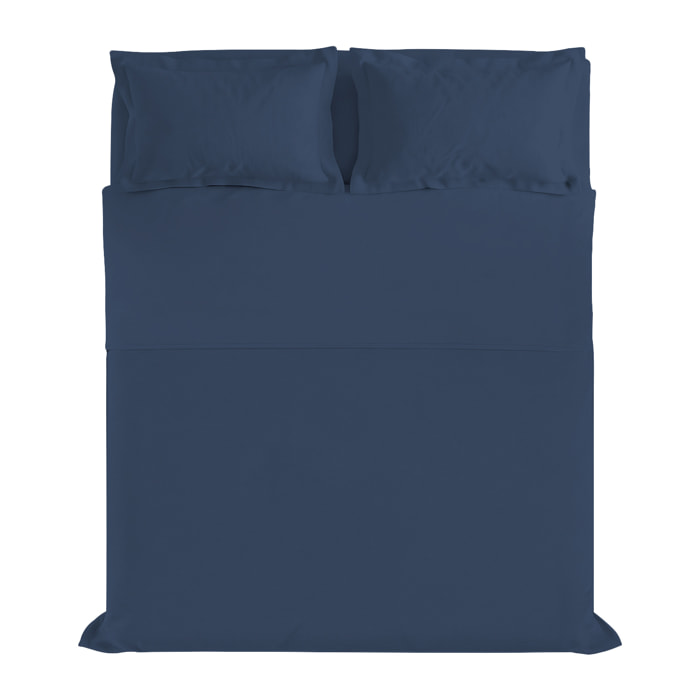 COMPLETO LETTO RASO CLOE, 100% Raso di Cotone, Made in Italy - AVIO