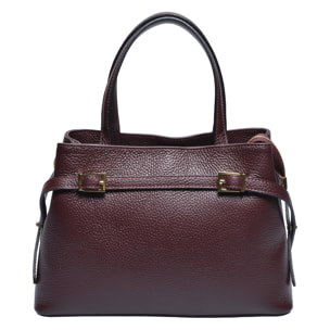 Tote Anna Luchini Bordeaux