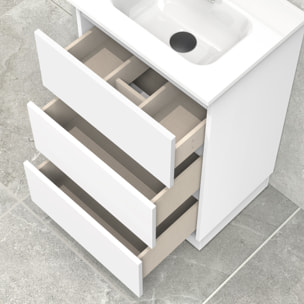 Conjunto de baño IRONA 3C, 50cm, incluye lavabo y espejo