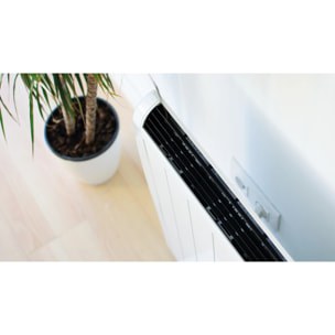 Emisor Térmico EVVO C8 Blanco, 1.200W, 8 elementos, Wifi, Control remoto, Temporizador