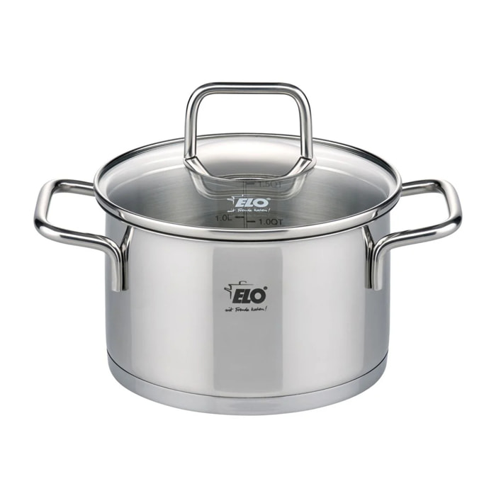 Faitout en inox 20 cm de 3,4 litres Elo Citrin