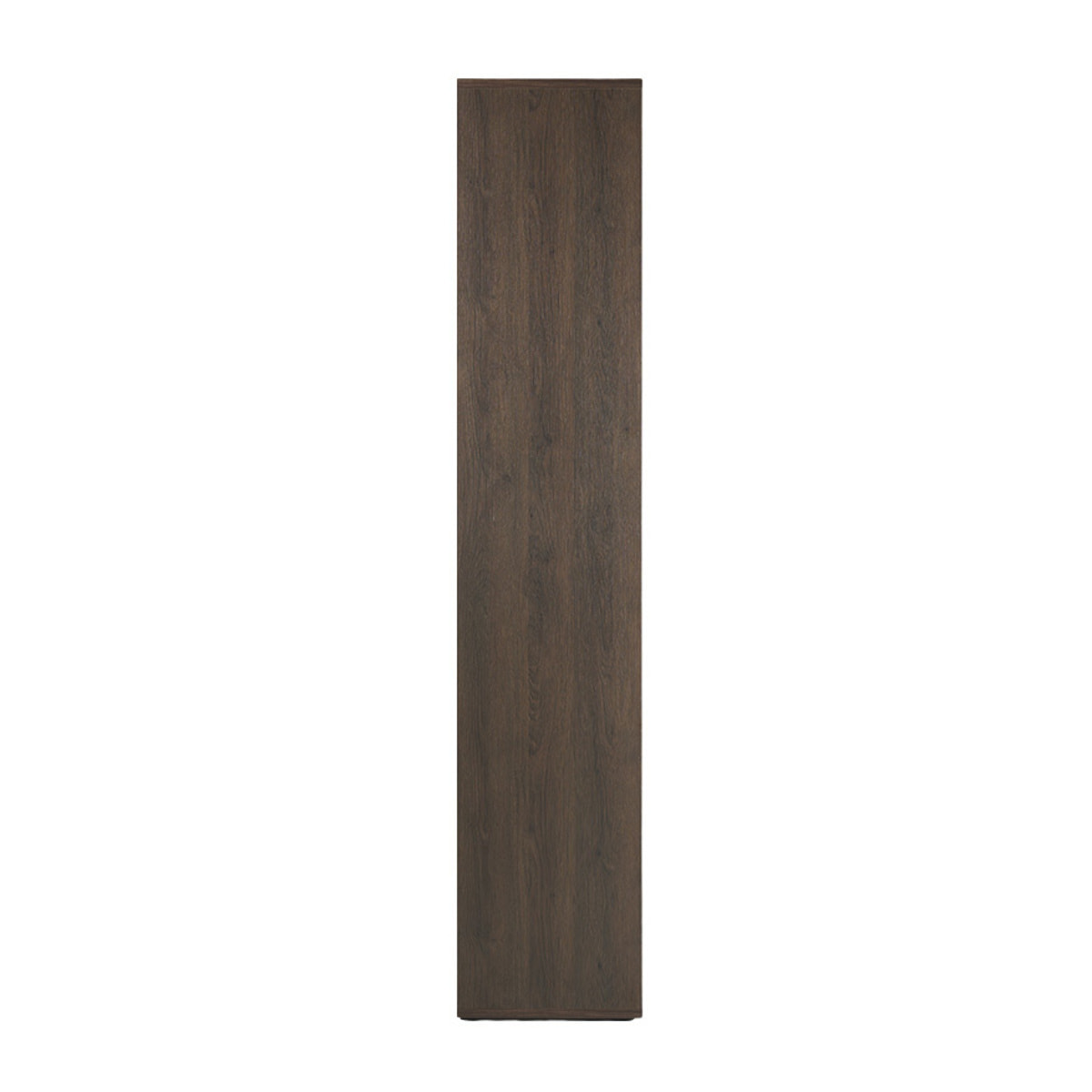 Bibliothèque scandinave finition bois foncé noyer L140 cm EPURE