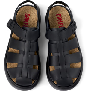 Sandalias - CAMPER Pelotas Flota - Negro - Cuero liso