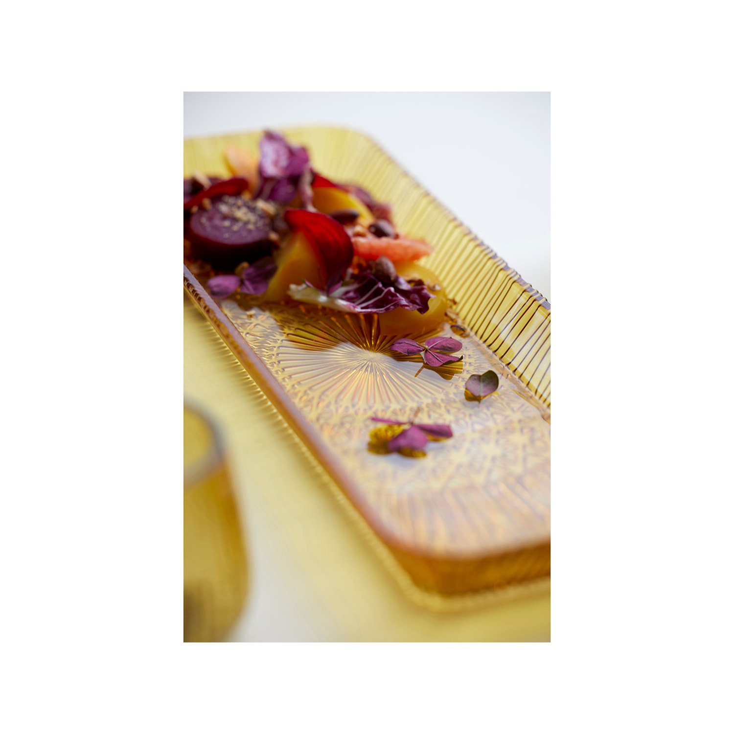 Plat de service rectangulaire Kusintha 38 x 14 cm