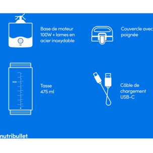 Blender NUTRIBULLET NBP003BP Rose