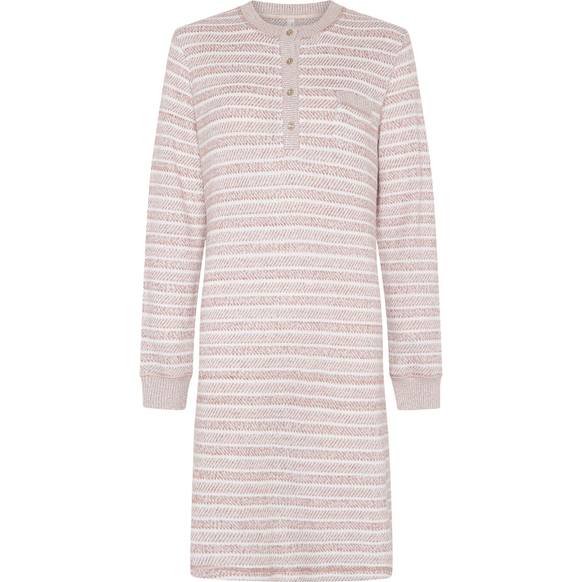 Camisón mujer vigore de rayas con botones