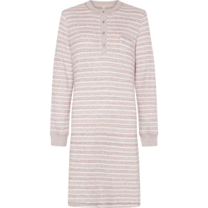 Camisón mujer vigore de rayas con botones