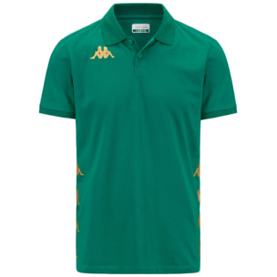 Kappa - Polos Hombre Verde - Kappa4Football Gastio