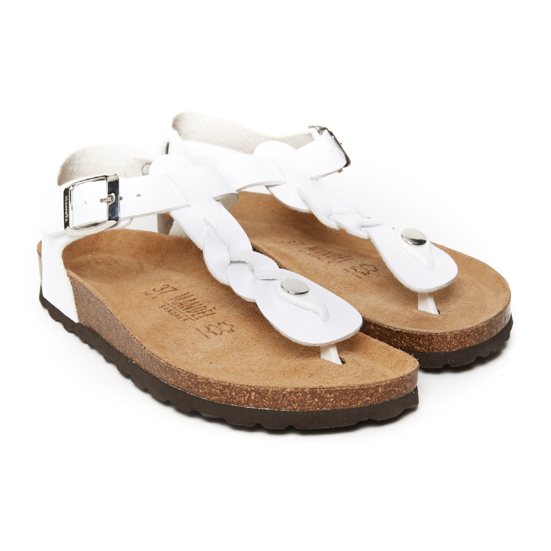 Sandalo Mandèl Bianco